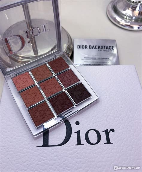 Палетка помад Dior Backstage lip palette .